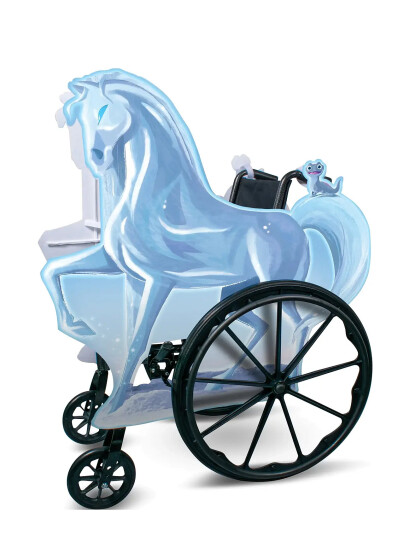 Disguise Ice Nokk Adaptive Wheelchair Cover - Multi/patterned - ONE SIZE