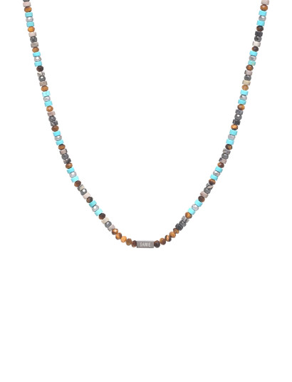 Samie Mathias   Necklace With Stone Beads In Turquoise   Blue   ONE SIZE