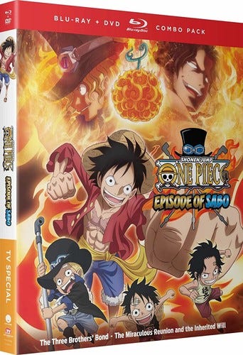 One Piece  Episode Of Sabo: Three Brothers' Bond Bluray