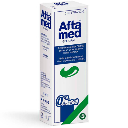 Kopi af Lindring + beskyttelse mot munnsår AFTAMED Scudo Xylitol Gel 8 ml.