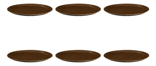 Seltmann Weiden Terra tallerken Ø 27,8 cm 6-pakning Earth Brown