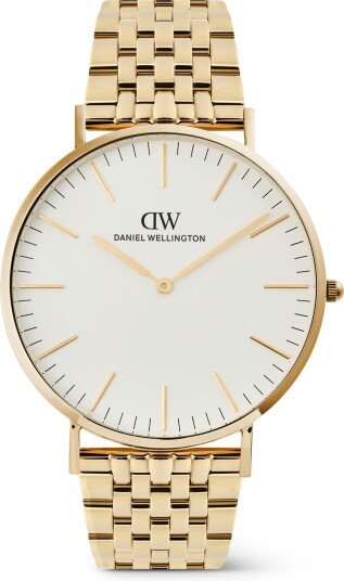 Gold 40mm Watch Classic 7 link | DW