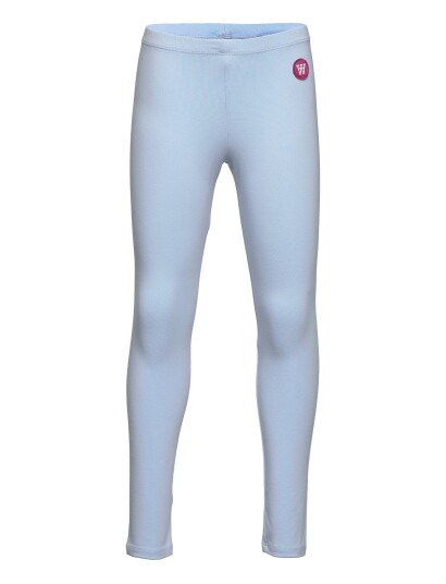 Ira Kids Smu Leggings Blue Wood Wood LIGHT BLUE 146-152