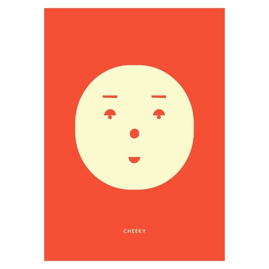 Paper Collective Cheeky Feeling plakat 30 x 40 cm