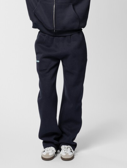 Fitberry Signature Straight Leg Joggers Blå L