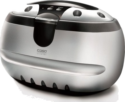 Caso Caso Ultra Sonic Cleaner Cleaning For Jewelry Razors Glasses Volume 570Ml Silber   01500