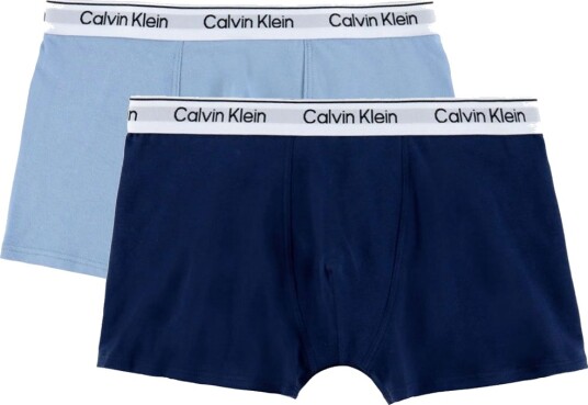Calvin Klein Boxershorts 2 pack Dark Sapphire Blue Calvin Klein 12 14 år 152 164 Boxershorts Blå