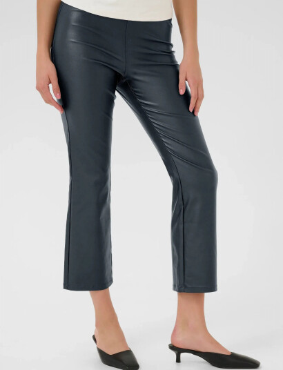 Kaffe Kaada Crop Jeggins - Black - 42 Kaffe Kaada Crop Jeggins - Black - 42