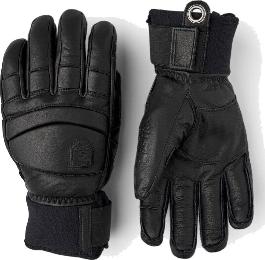 Hestra Fall Line - 5 finger black/black