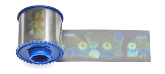 Zebra I Series Top Safe Globe Design - 1 Mille - Holografisk Veggpapir - 625 Kort 1 Rull Er X 625 Holografisk Film - For Zxp Series 8