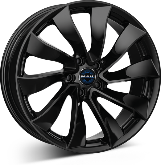 MAK Solar black 9.5 x 19 CB64,10 ET45 5/114.3 9.5 x 19