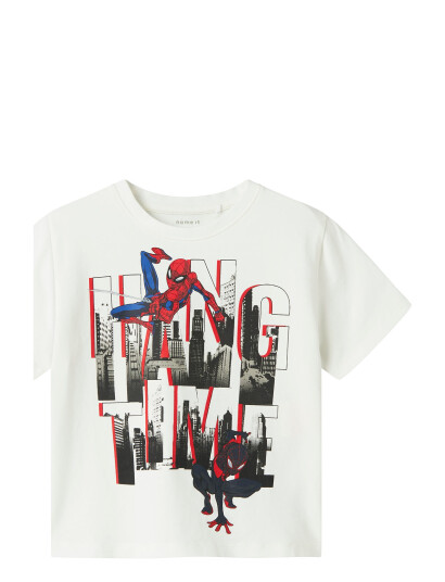 name it Nmmust Spider Nreg Ss Top Mar White 92