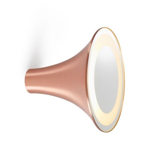 Trizo 21 Sirens Vegglampe Kobber + Hvitmattet + Speil