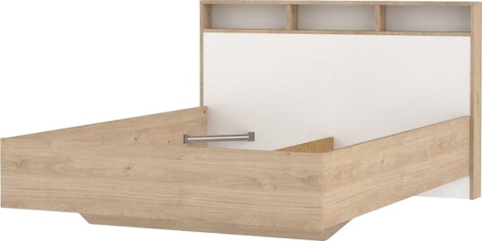 Sumita Sengeramme 140x190 cm Natur/Hvit Sumita Sengeramme 140x190 cm Natur/Hvit