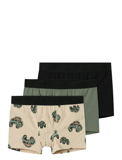name it Nkmboxer 3P Peyote Monster Truck Noos - Multi/patterned - 122-128