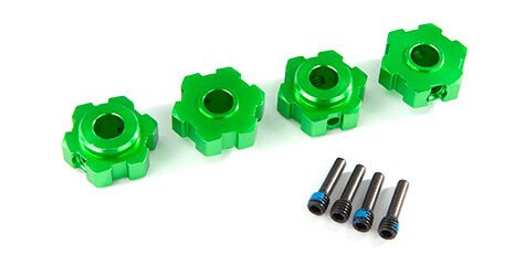 Traxxas 8956G Wheel Hubs Hex Alu Green 4 Maxx Traxxas 8956G Wheel Hubs Hex Alu Green 4 Maxx