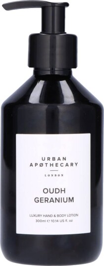 Urban Apothecary Oudh Geranium Luxury Hand & Body Lotion 300 ml Urban Apothecary Oudh Geranium Luxury Hand & Body Lotion 300 ml
