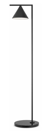 Flos Captain Flint Gulvlampe Sort Flos Captain Flint Gulvlampe Sort