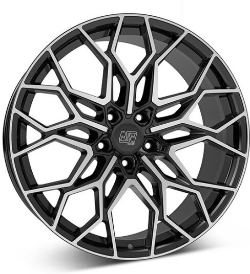 MSW 51 G.Blk/Pol 9 x 20 CB73,10 ET35 5/112 9 x 20