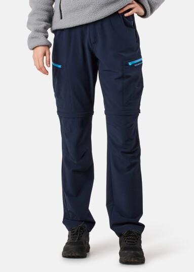 Swedemount Glittertind Zip-Off Pants W Dk. Navy/Light Blue 46 Bukser
