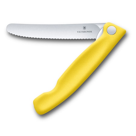 Swiss Classic Foldable Paring Knife, wavy edge, 11