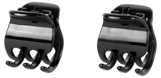 By Lyko Hair Clip Antislip 2 Pack Black By Lyko Hair Clip Antislip 2 Pack Black