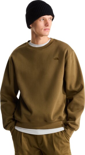 The North Face M Tnf Essential Simple Dome Relaxed Crew Caraway Seed The North Face M Tnf Essential Simple Dome Relaxed Crew Caraway Seed