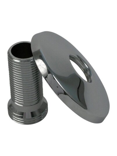 Megatherm Connector 45 mm ll 3/4 x 1/2 nipple with rosette