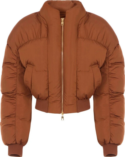 Elisabetta Franchi Dame Jakker Brun M, Elisabetta Franchi Dame Jakker Brun M,