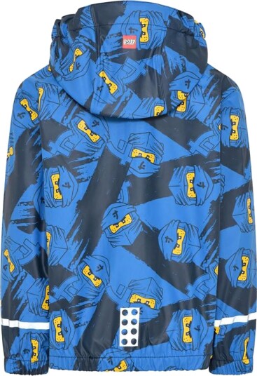LEGO® Ninjago Regnjakke PU Jonathan 103 Blå m. Ninjaer LEGO® Wear 10 år (140) Regnjakke LEGO® Ninjago Regnjakke PU Jonathan 103 Blå m. Ninjaer LEGO® Wear 10 år (140) Regnjakke