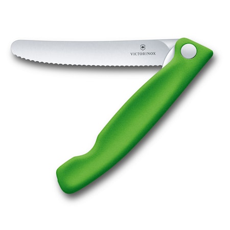 Swiss Classic Foldable Paring Knife, wavy edge, 11