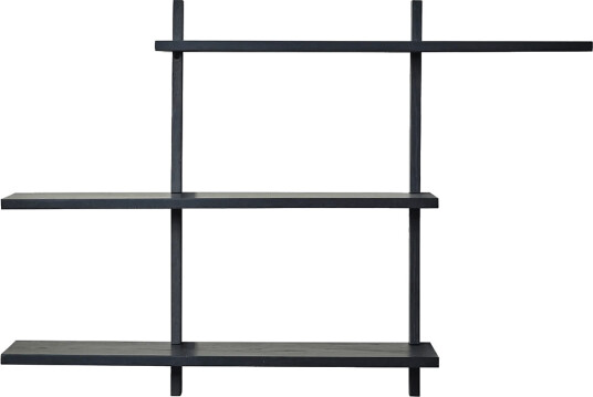 Lene Bjerre Ellie Shelf 100X20X70 Cm. Black Black 100X 70X 20CM Lene Bjerre Ellie Shelf 100X20X70 Cm. Black Black 100X 70X 20CM