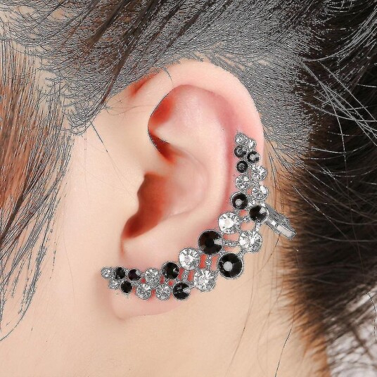 Novoka Doble Krystall Rhinestone Øresmykker Novoka Doble Krystall Rhinestone Øresmykker