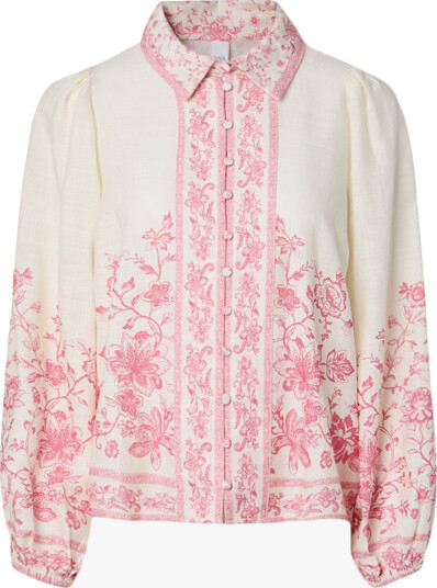 Y.A.S Coralina Long Sleeve Shirt Hvit 44