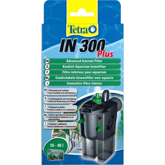Tetra In 300 Plus Innerfilter Til Akvarie Max 40L