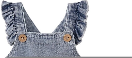 Lil"Atelier Nbffunda Loose Dnm Shortall 5552 Fd Lil Blue 80 Lil"Atelier Nbffunda Loose Dnm Shortall 5552 Fd Lil Blue 80