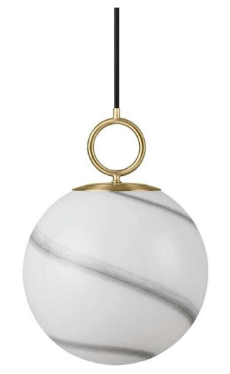 Halo Design - Stockholm Pendel Ø25 Marble Grey Halo Design