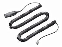 Poly HIS Adapter Cable - Hodetelefonkabel - Quick Disconnect hann - rullet sammen - for AVAYA 96XX Definity 9631 one-X Deskphone Edition 96XX Poly HIS Adapter Cable - Hodetelefonkabel - Quick Disconnect hann - rullet sammen - for AVAYA 96XX Definity 9631 one-X Deskphone Edition 96XX