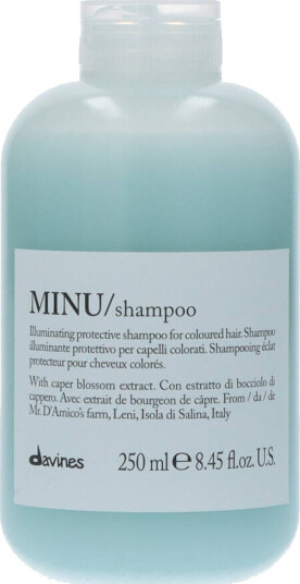 Davines MINU Fargebevarende Shampoo 250 ml med Glansfull Effekt