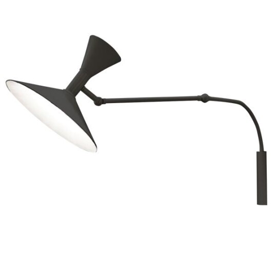 Nemo Lampe de Marseille Mini Vegglampe Sort