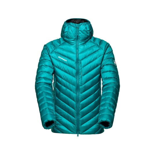 Mammut Broad Peak In Hooded Jacket Men Deep Teal Black Xxl