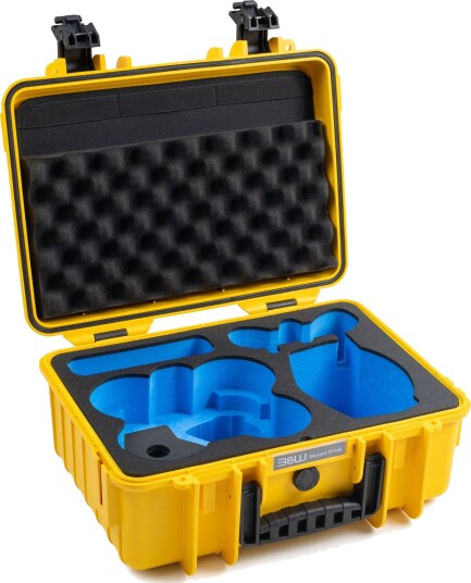 B&W International drone.case PP.166 Flightcase for DJI Avata 2 - Gul B&W International drone.case PP.166 Flightcase for DJI Avata 2 - Gul