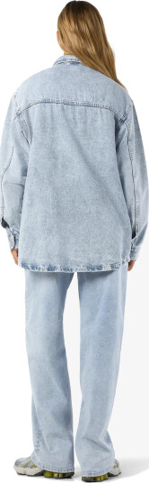 NOISY MAY Nmalva L/S Denim Shacket Az352Lb Noos - Blue - XL NOISY MAY Nmalva L/S Denim Shacket Az352Lb Noos - Blue - XL