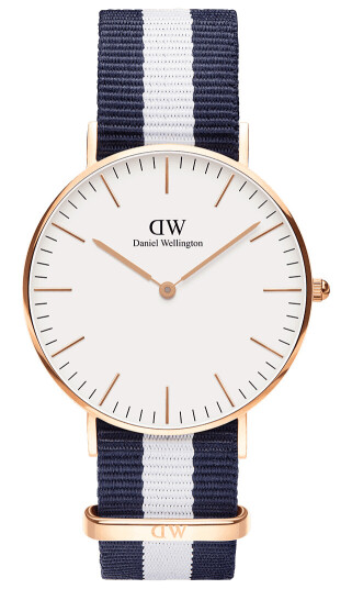 Daniel Wellington DW Klokke Classic Glasgow 36mm Roségull Daniel Wellington DW Klokke Classic Glasgow 36mm Roségull