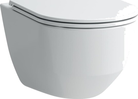 Laufen Pro Vegghengt toalett 53x36 cm, rimless, Hvit