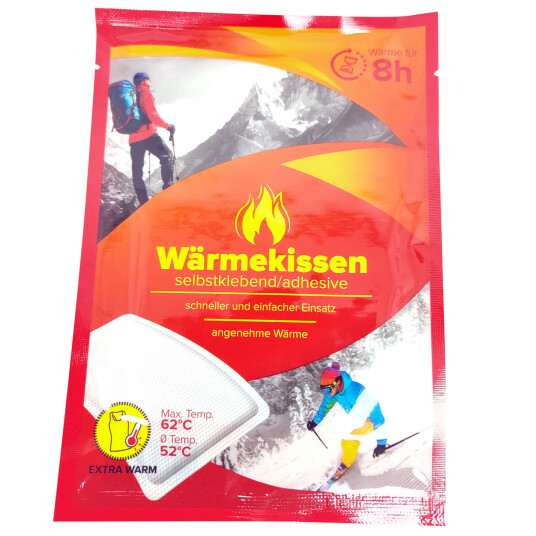 Varmeplaster Ekstra varm pute - 9,5 x 12,5 cm