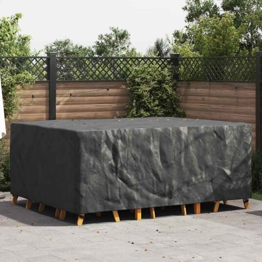  Trekk til utemøbler Svart 240 x 190 x 90 cm 420D