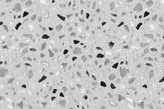 Selvklebende fliser Terrazzo dekaler / Grå / 24 stk