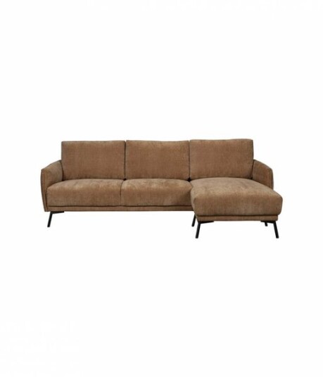 Dutchbone Harper Sofa m. højrevendt chaiselong, Camel Unoliving