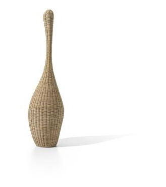 Gervasoni Bolla Gulvlampe Liten Rattan